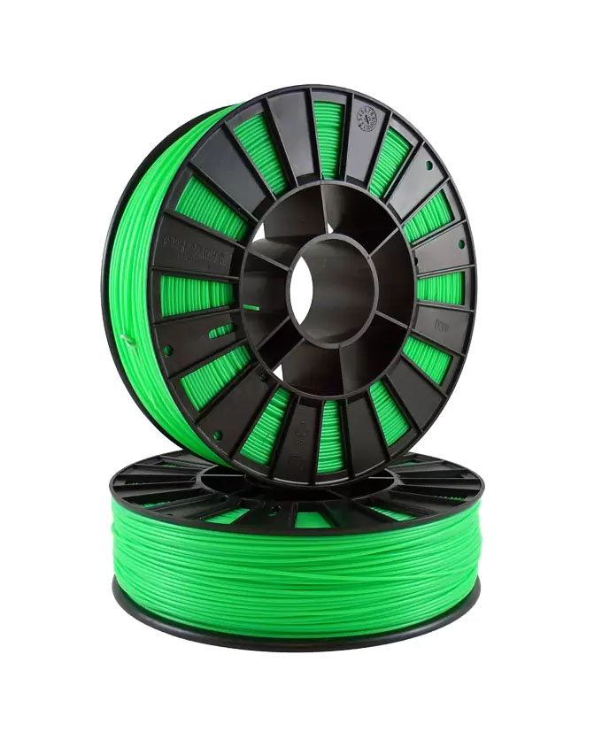 Зеленый флуоресцентный ABS пластик SEM 