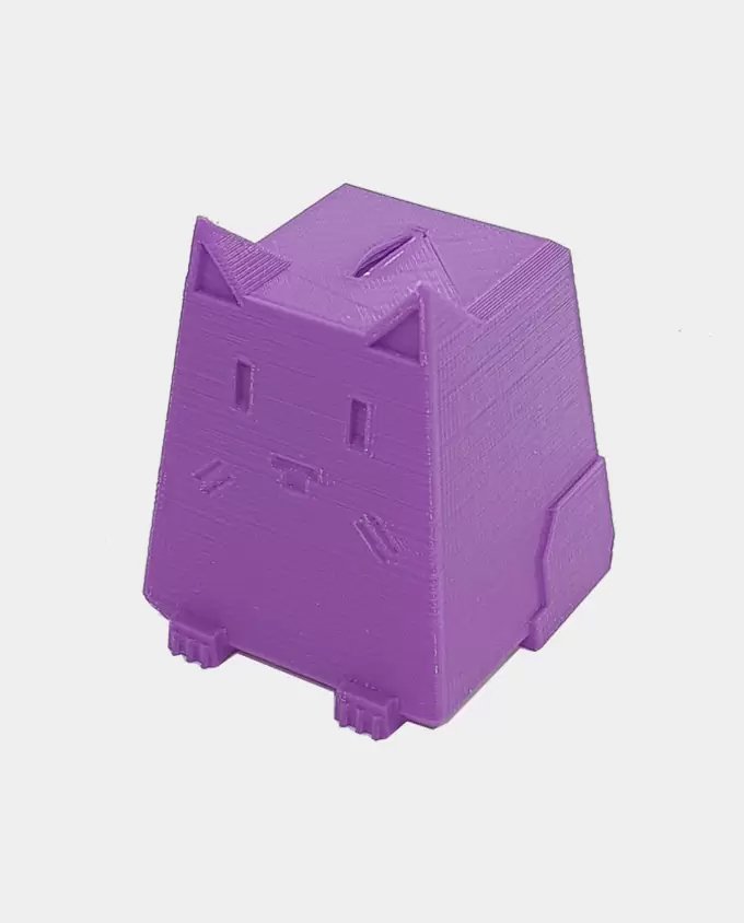 Фиолетовый PLA SEM пример печати