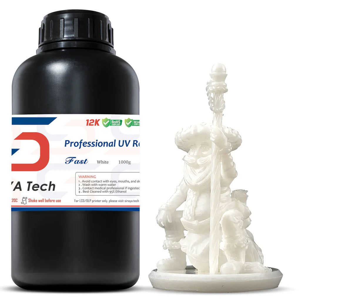 Фотополимер Siraya Tech White Fast ABS-Like (1 кг)
