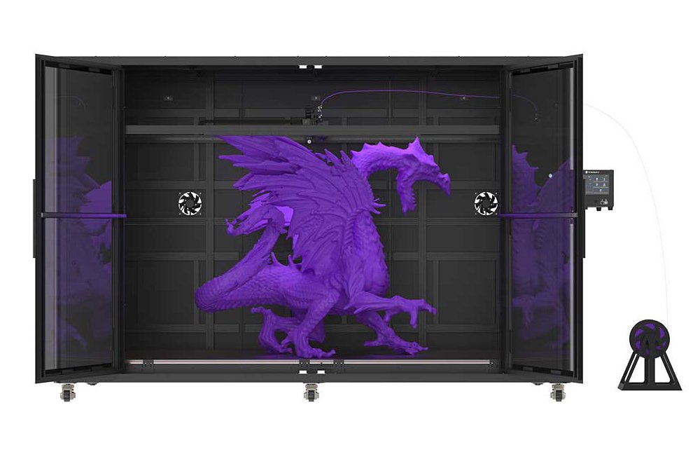 Крупноформатный промышленный 3D принтер Tronxy VEHO 2010-10A