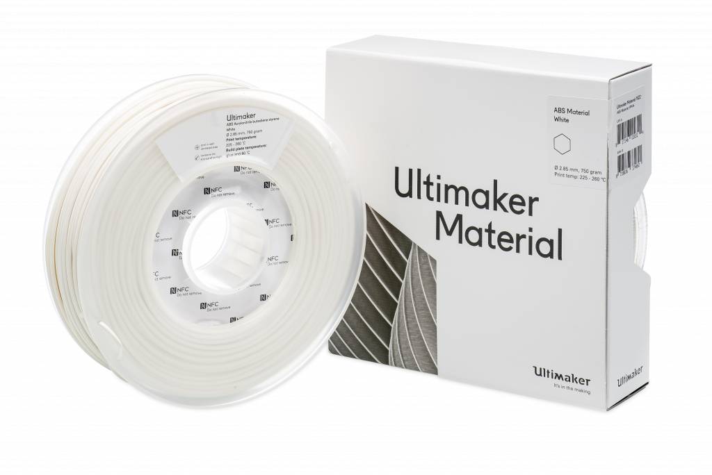 Белый ABS пластик Ultimaker White 2,85 мм
