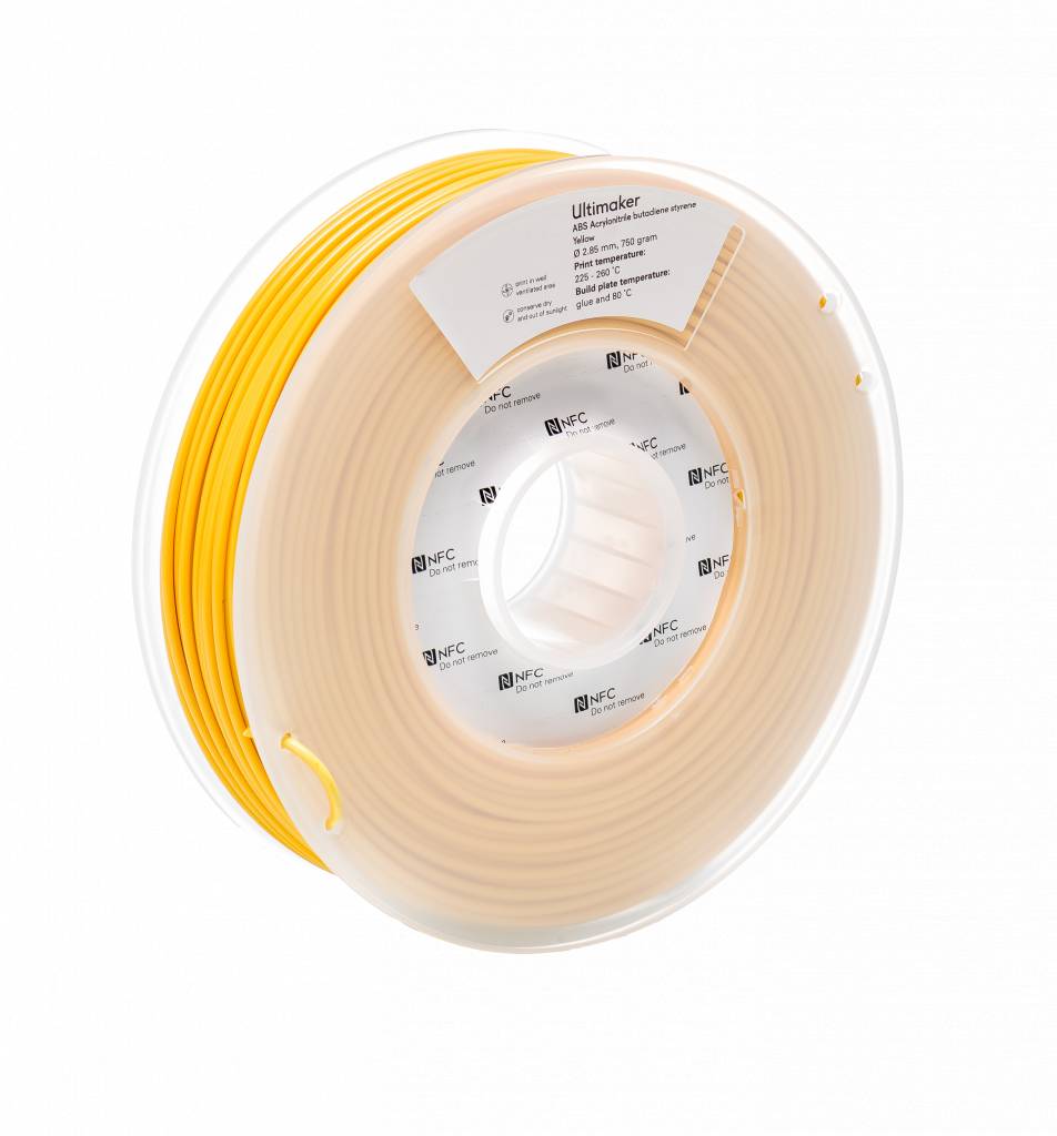 Желтый ABS пластик Ultimaker (2,85 мм)