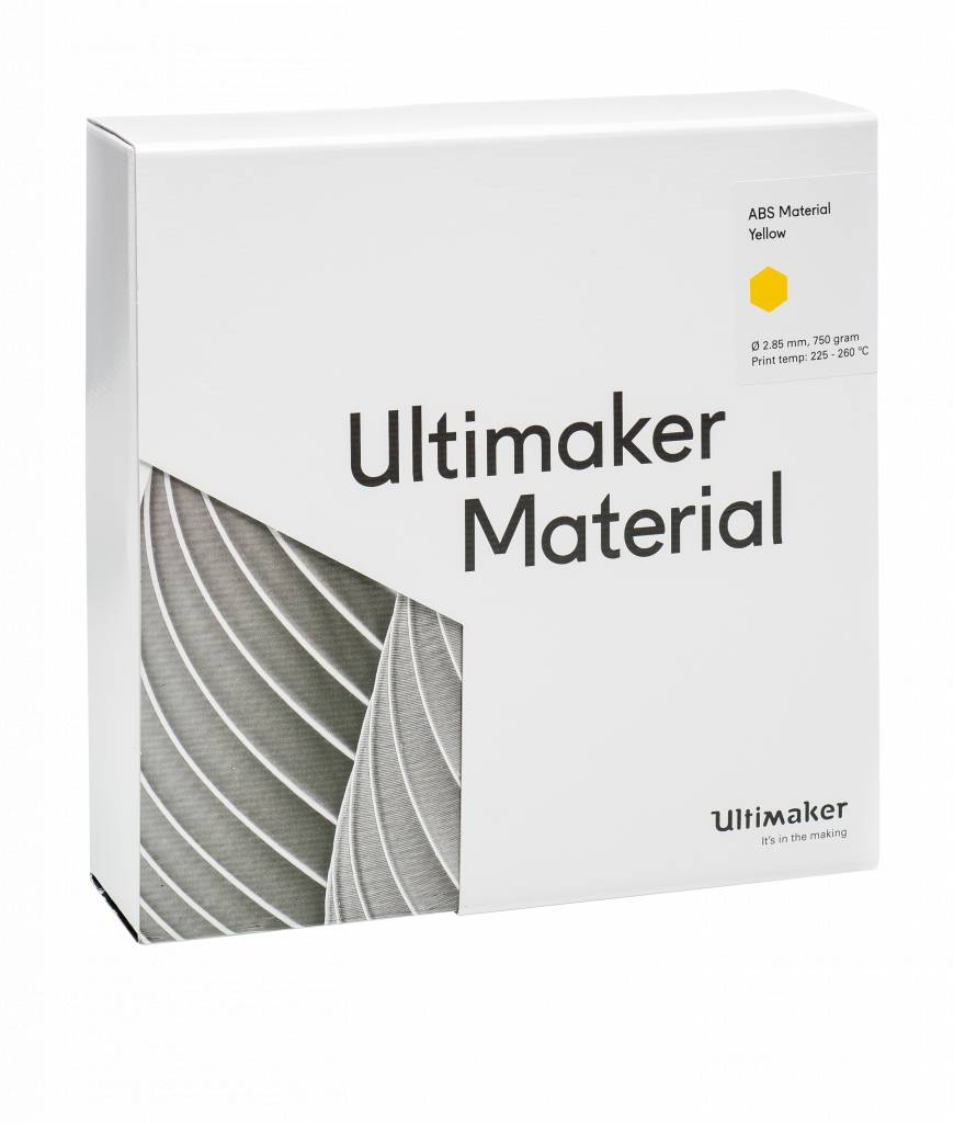 Желтый ABS пластик Ultimaker (2,85 мм)