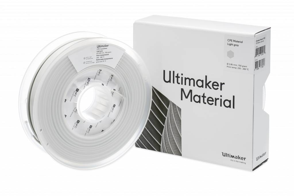 Светло-серый CPE пластик Ultimaker Light Gray 2,85 мм