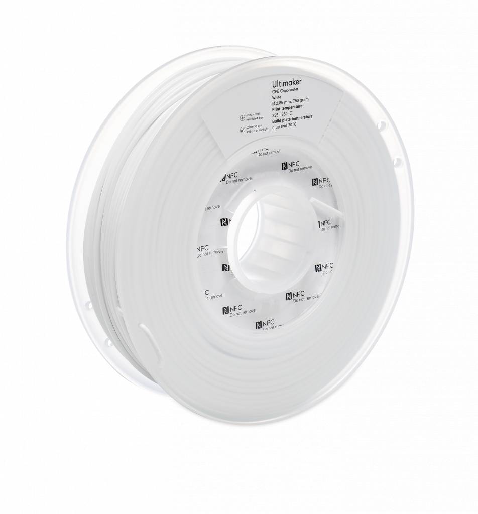 Белый CPE пластик Ultimaker White 2,85 мм