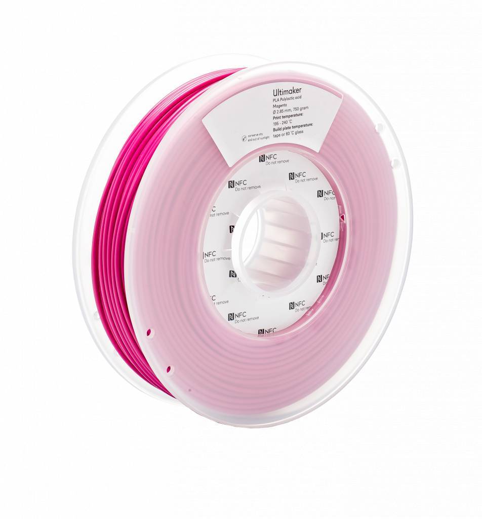 PLA пластик Ultimaker Magenta Розовый 2,85 мм (750 гр)