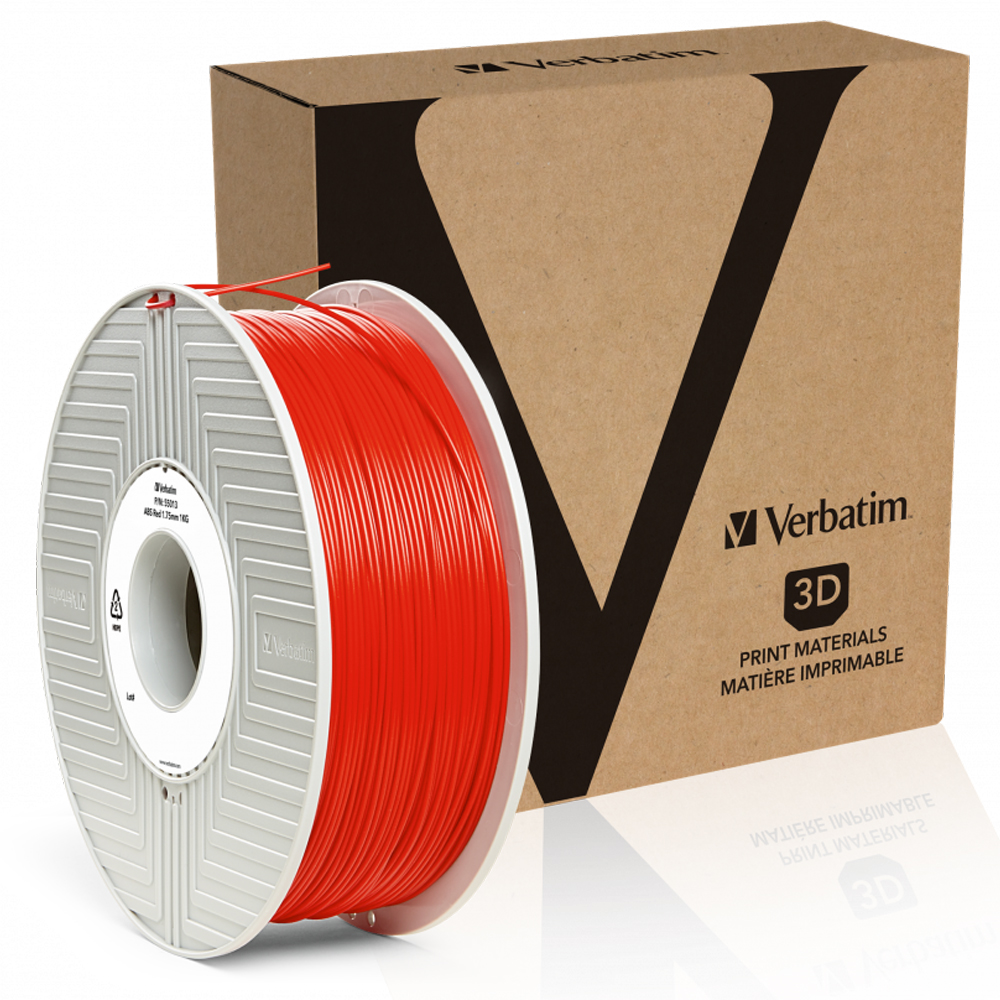 ABS пластик Verbatim красный